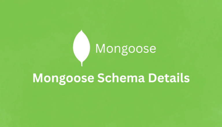 mongoose Schema Design